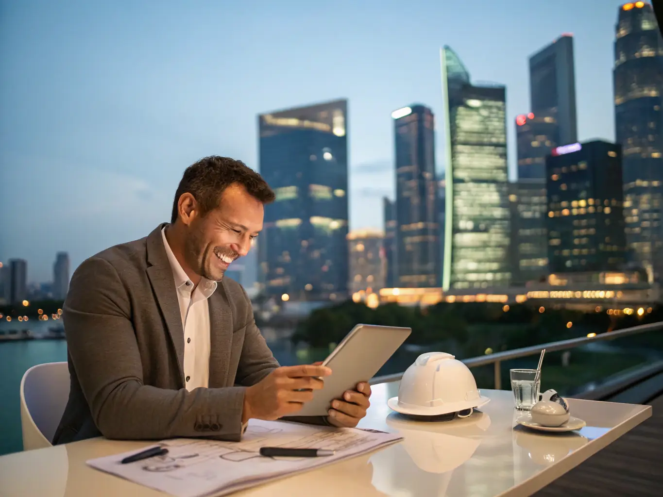 A property owner receiving a guaranteed rent payment notification, illustrating the final step of receiving consistent monthly income.